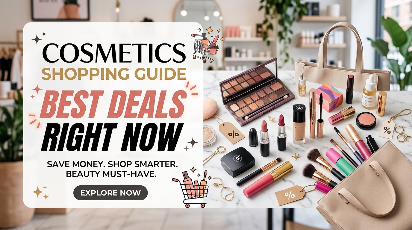 Cosmetics Shopping Guide: Best Deals Right Now | Feedback Daily