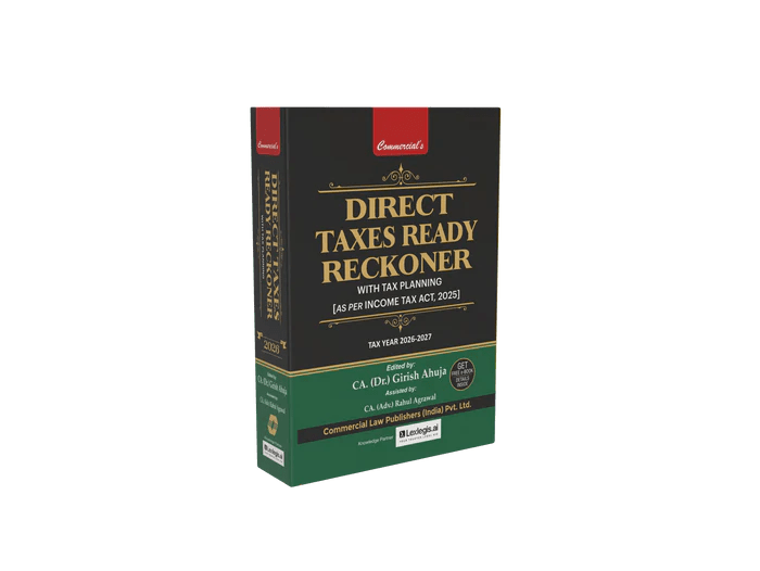 Commercial's Direct Taxes Ready Reckoner 2026