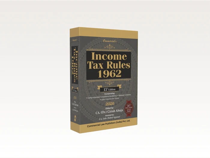 Commercial's Income Tax Rules 1962 15th Edition 2026