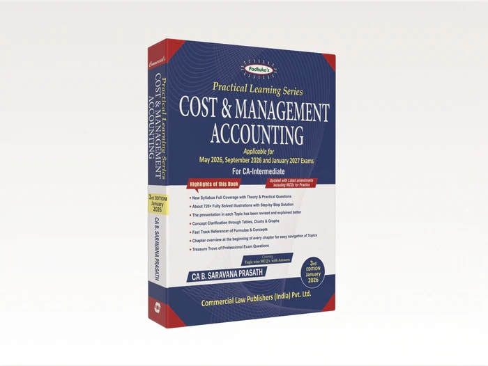 Padhuka's Practical Learning Series — Cost and Management Accounting (CA inter)