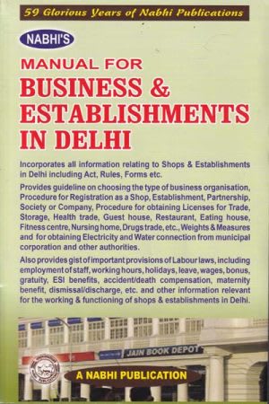 Manual for Business and Establishments in Delhi