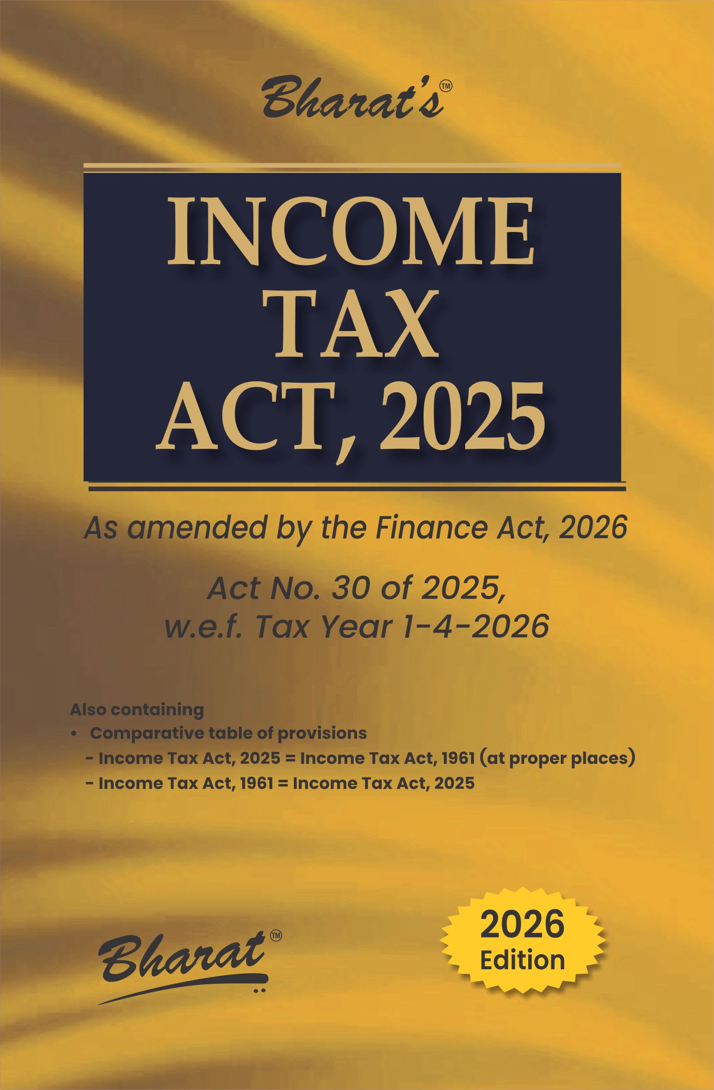 Income Tax Act, 2025 (Pocket Edn.)