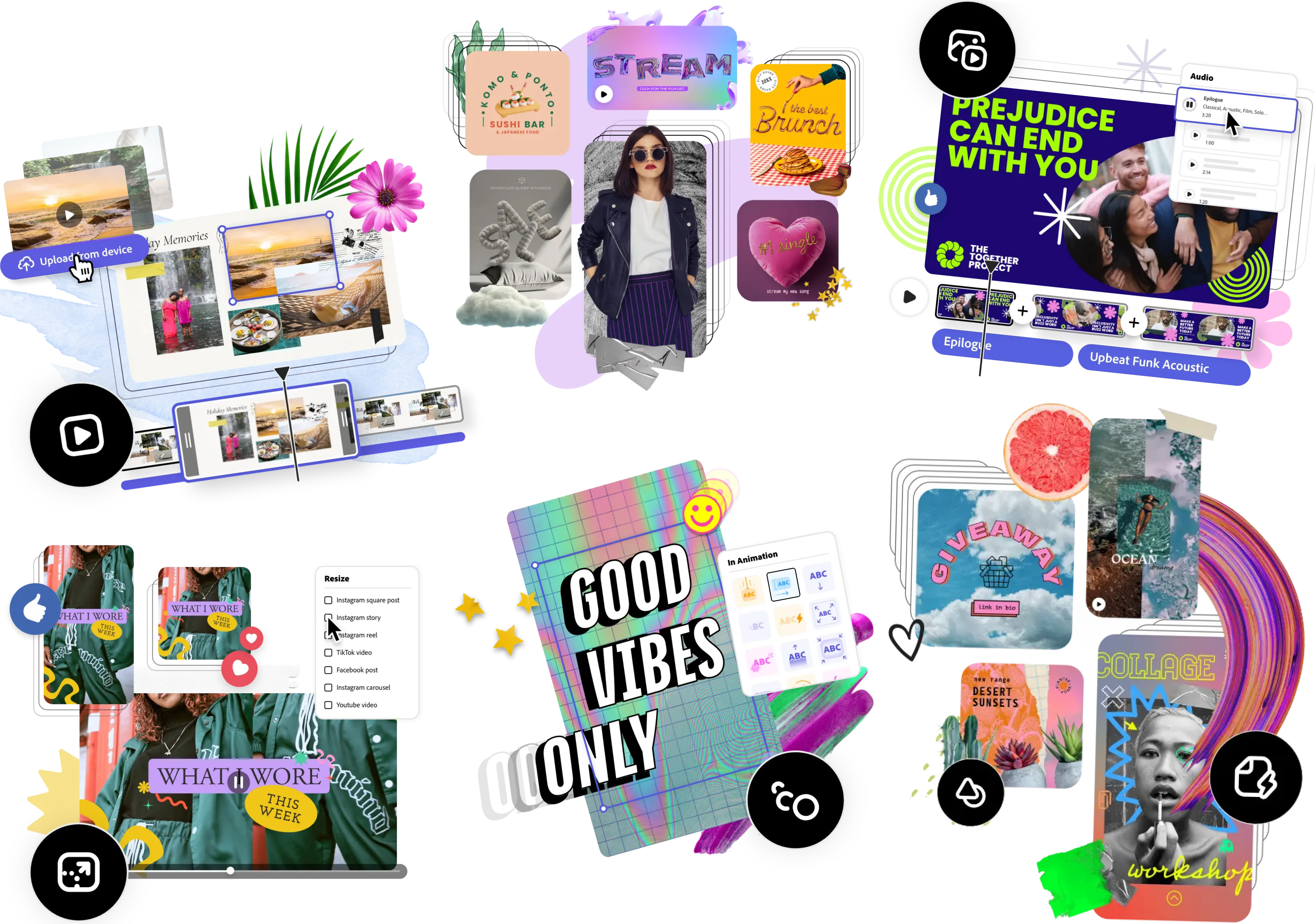 Adobe Express Video Creation