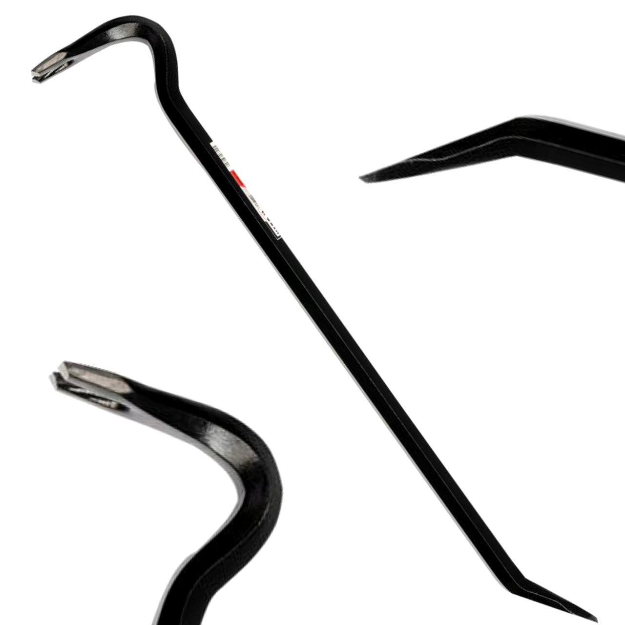 Гвоздодер YATO 900 мм з 6-гранним профілем для будівельних робіт, кована сталь, надійний інструмент для ламання та балансування