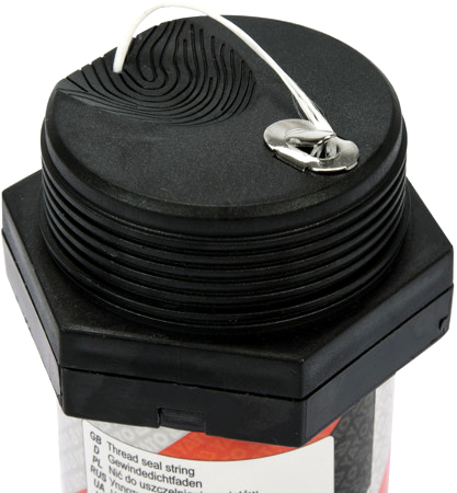 Нить уплотнительная для резьбовых соединений YATO 150 м, герметизация до 15 бар, для сантехники и пневматики