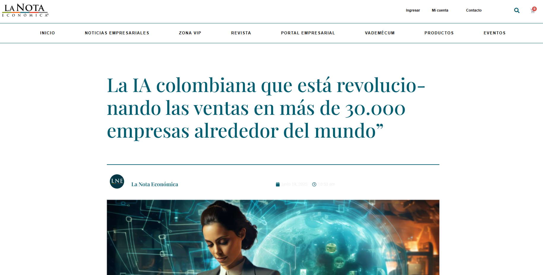La IA colombiana que está revolucionando las ventas en más de 30.000 empresas alrededor del mundo