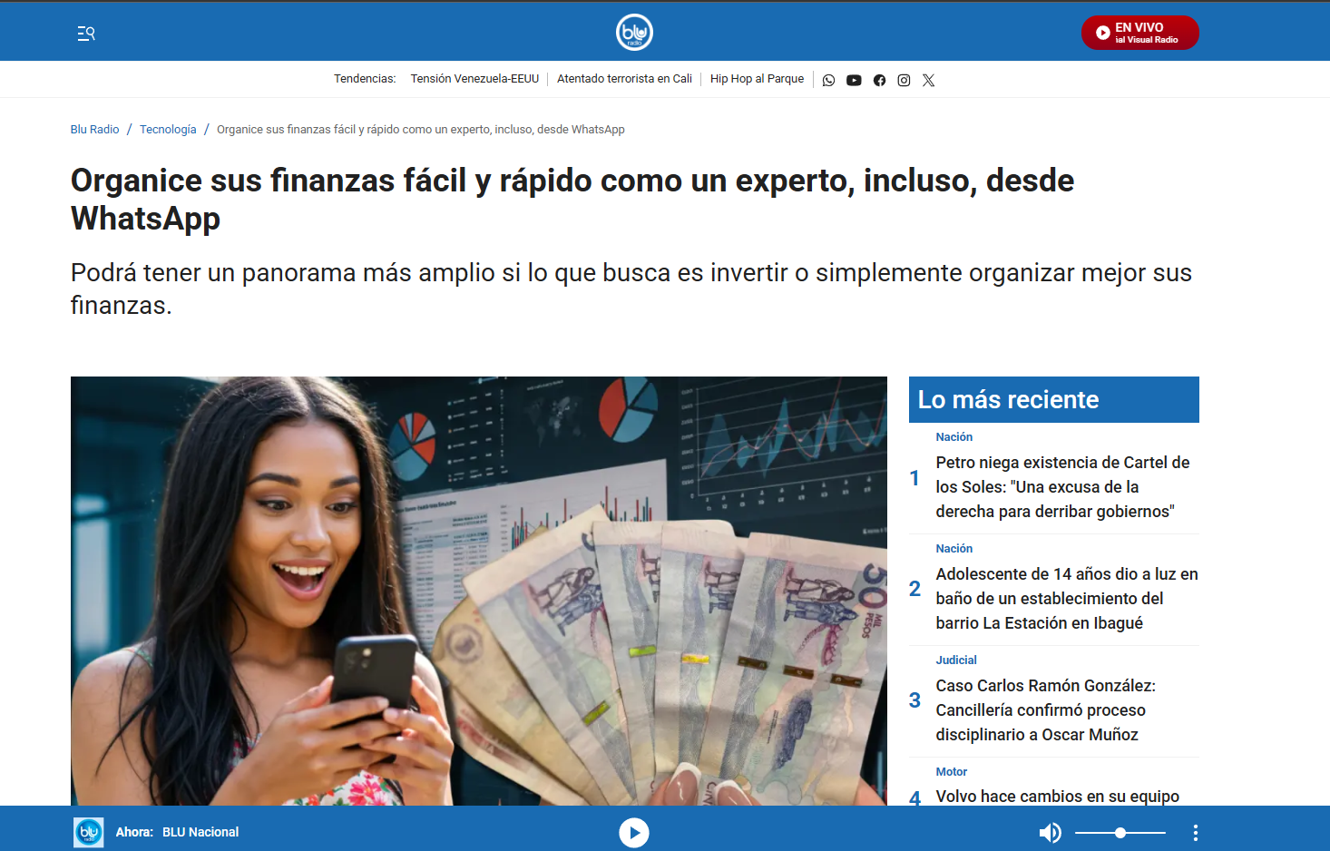 Organice sus finanzas fácil y rápido como un experto, incluso, desde WhatsApp