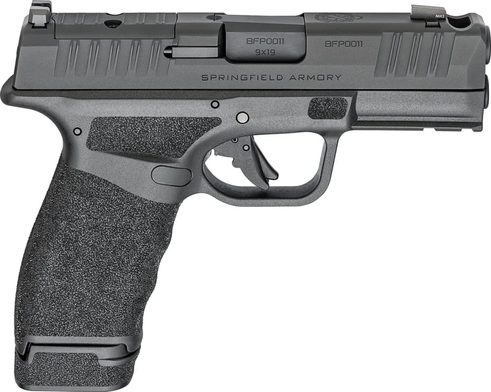 Springfield Armory HCP9379BOSPCOMP HELLCAT PRO OSP Compact Frame 9mm Luger 17+1 3.70" Black Melonite Steel Barrel &