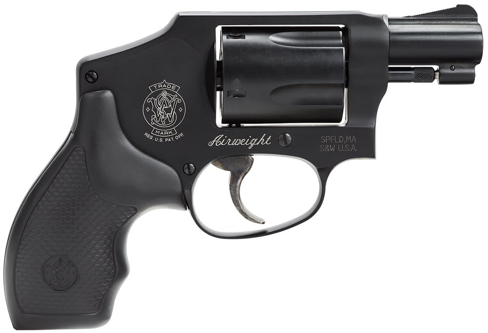 Smith & Wesson 150544 Model 442 38 S&W Spl +P 5 Shot 1.88" Stainless Steel Barrel, Carbon Cylinder, Aluminum J-Frame