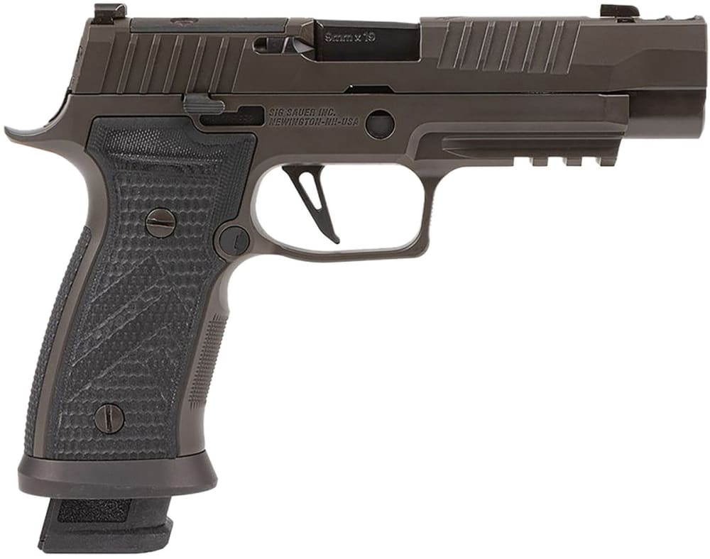 Sig Sauer 320AXGF9LEGION P320 AXG Legion Full Size 9mm Luger 21+1 3.90" Black Carbon Steel Barrel, Gray Cerakote Optic