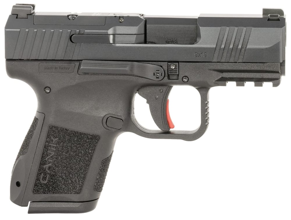 Canik HG7651CAN Mete MC9 *CA Compliant Micro-Compact Frame 9mm Luger 10+1 3.18" Steel Barrel, Black Cerakote Optic