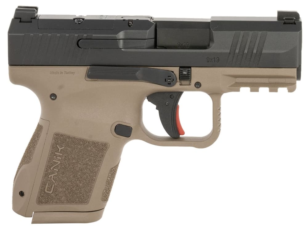 Canik HG7651CABDN METE MC9 *CA Compliant Micro-Compact Frame 9mm Luger 10+1 3.18" Steel Barrel, Black Cerakote Optic