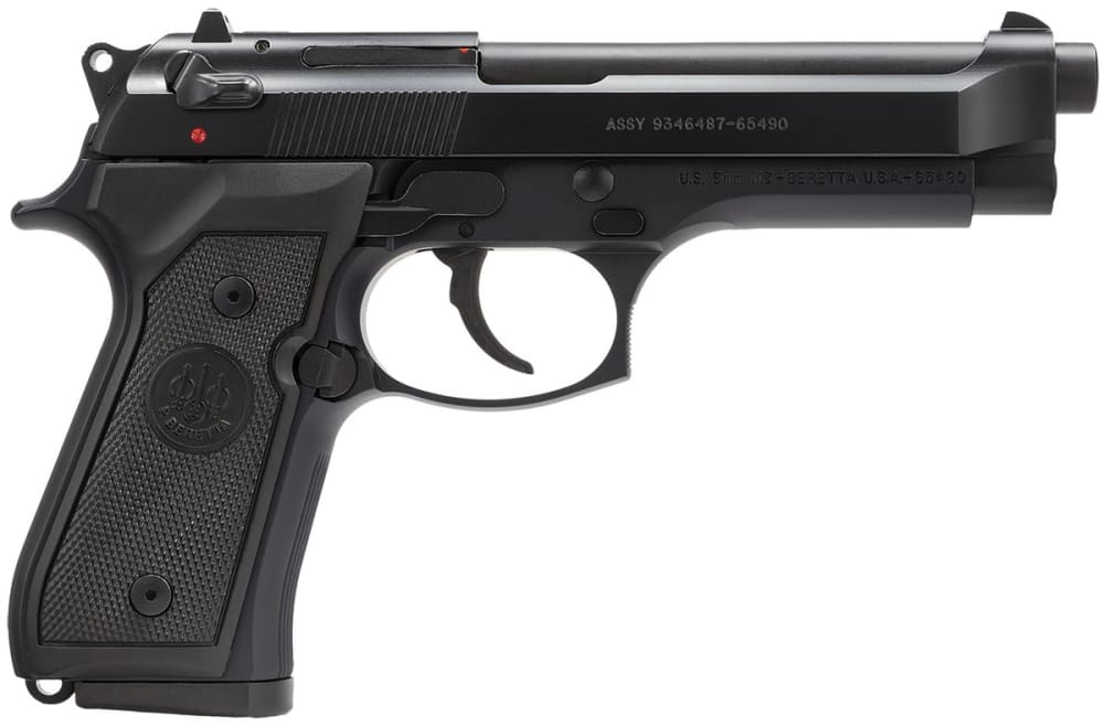 92 M-9 9MM BL/SY 4.9" 10+1 CA