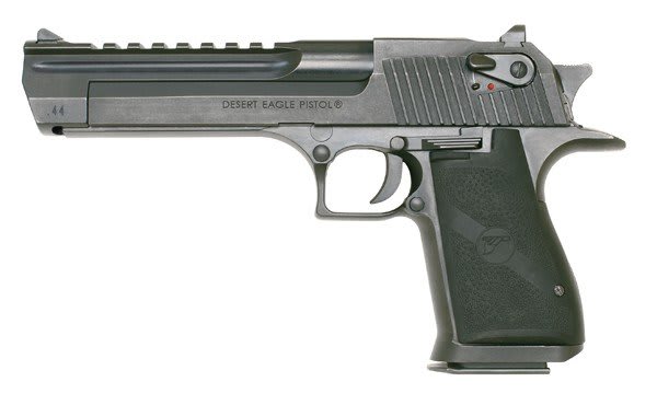 Magnum Research DE44CA DESERT EAGLE Mark XIX *CA Compliant 44 Rem Mag 8+1, 6" Black Carbon Steel with Picatinny Rail