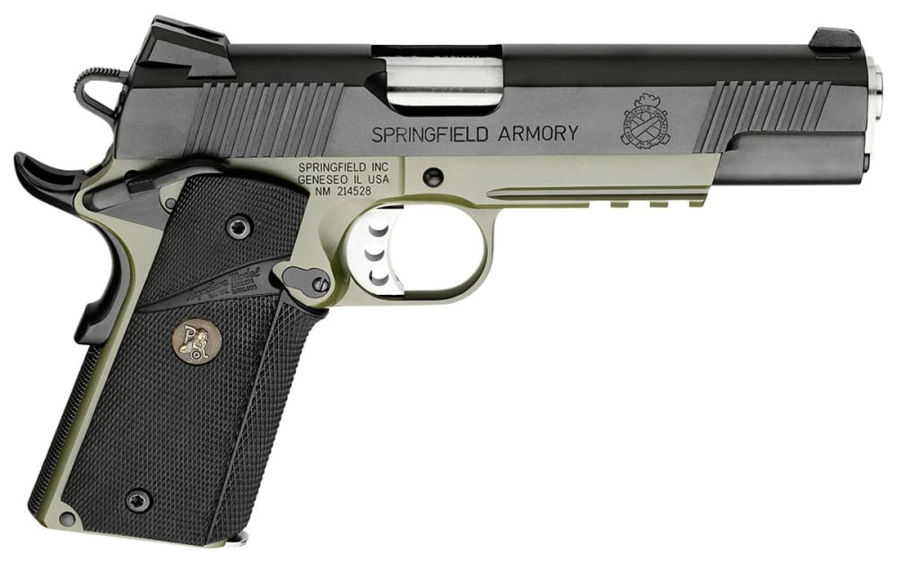 Springfield Armory PX9105MLCA18 1911 Loaded Marine Corps Operator *CA Compliant 45 ACP 7+1, 5" Match Grade Barrel