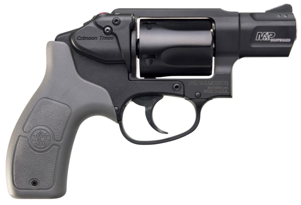 Smith & Wesson 12056 M&P Bodyguard *CA Complaint 38 S&W Spl +P 5 Shot 1.88" Black PVD Barrel/Cylinder, Aluminum