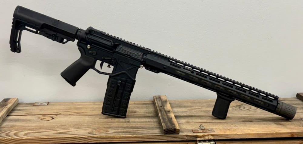Battle Arms Dev AR 15, Black, .223 Wylde, WIlson combat barrel, SLR Handguard, Anderson Bolt Carrier Group, Magpul Grip