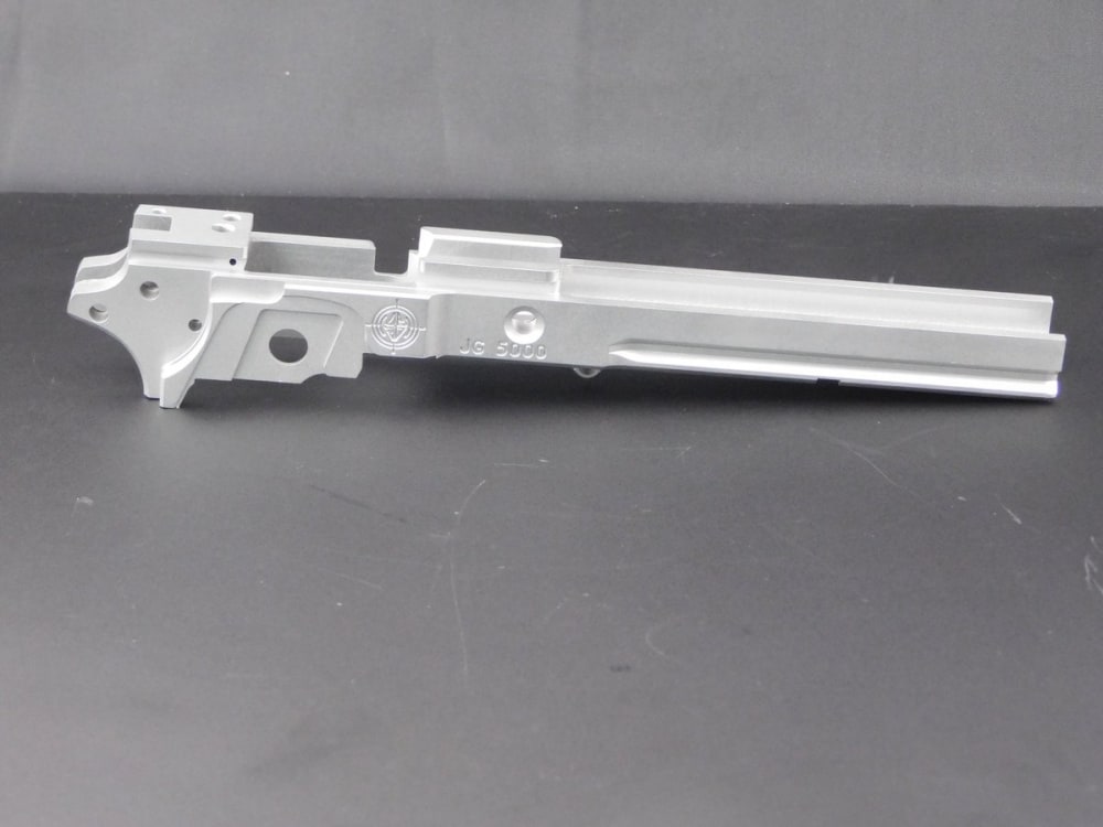 JEM Guns 2011 Frame Standard Government Carbon Steel, Metal Grip, Wilson Nowlin Ramp full dust cover