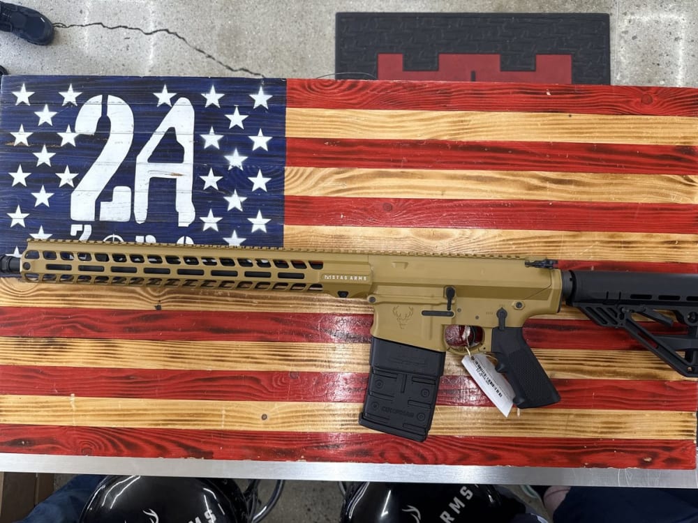 Stag Arms,STAG-10,.308,Semi Auto,16" Barrel,Ral-8000,No case,No lock