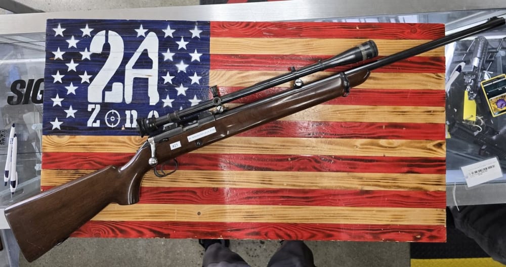 Winchester 52 22lr Bolt Action Rifle, Black 28"