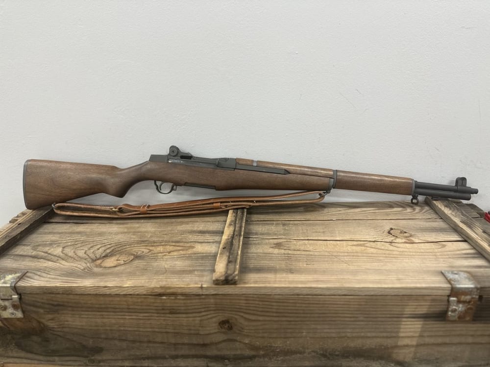 Springfield Armory, M1 Garand, 30-06, Semi Auto, Walnut Stock, Black 24", W/ Hard Case