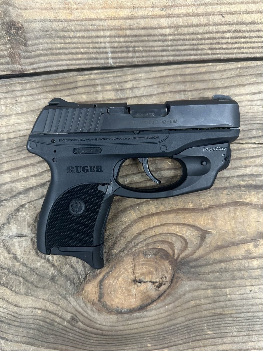 Ruger 3253 LC380 380 ACP 7+1 3.12" Black Steel Barrel, Oxide Serrated Slide, Polymer Frame, Grip, Right Hand, Oem Box