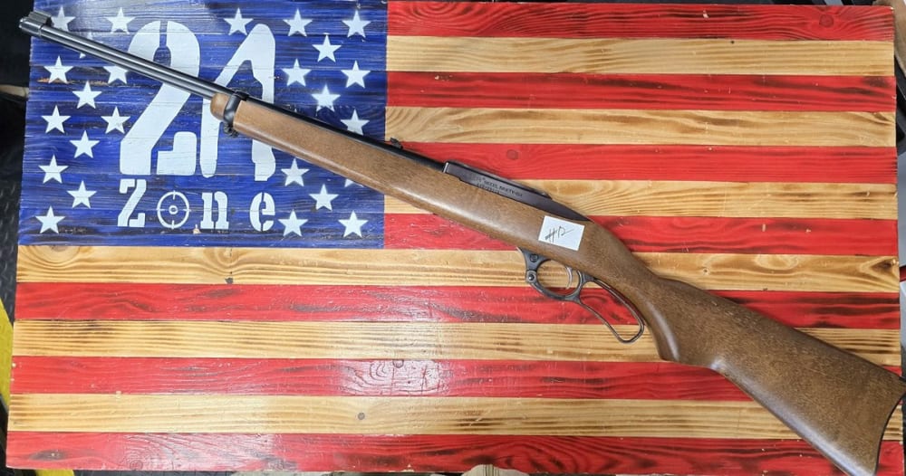 Ruger 96 44 mag Lever Action Rifle, Blued, 18"