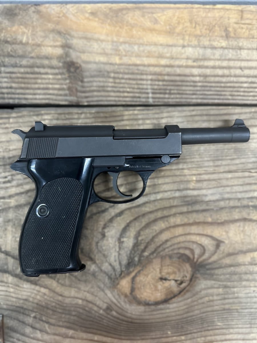 Walther P38, 9mm Luger, 8+1 Capacity, 4.9" Barrel, Semi-Automatic Pistol, Double/Single Action, Steel Slide, Alloy or