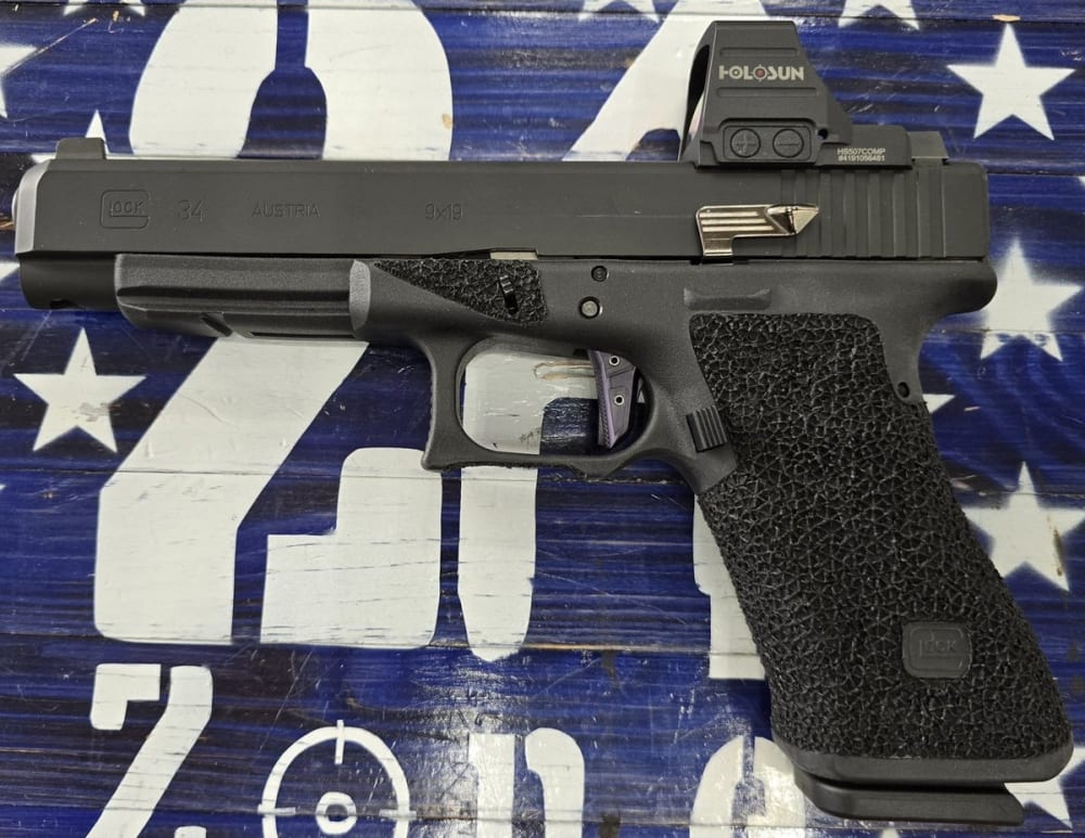 Glock 34 9mm Semi Auto Pistol, 5.34