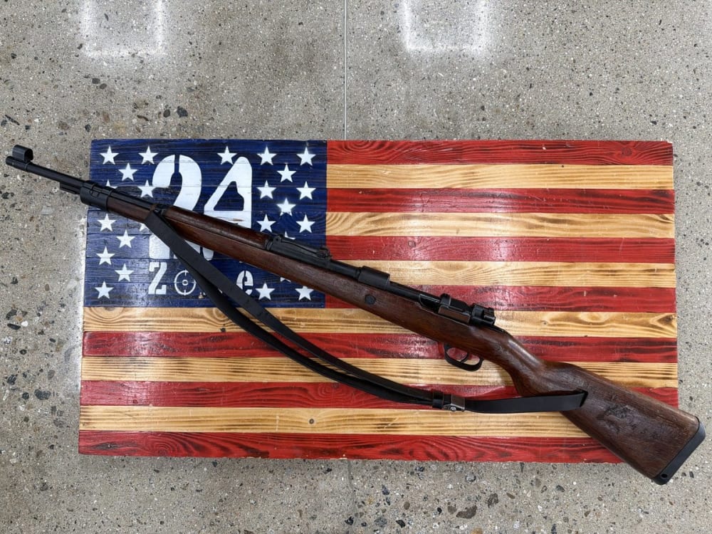 Germany K98, 7.92x57 Mauser, 23.5" Barrel, Black, Bolt Action, No Bag, Lock