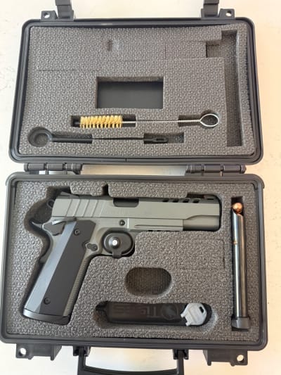 Tisas 1911 “Night Stalker” – Like New w/ Case & Extras