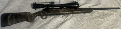 Savage Axis .30-06 Bolt Action Rifle - New Synthetic Green Camo Stock w/ Barska 6-24x42 Scope