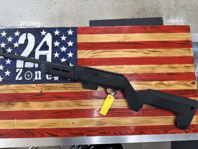 Ruger PC Carbine 9mm Semi Auto Rifle, Black 16"