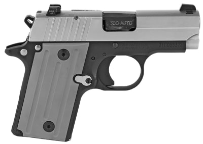 Sig Sauer 238380TSS2CA P238 *CA Compliant 380 ACP Caliber with 2.70" Barrel, 6+1 Capacity, Black Hardcoat Anodized