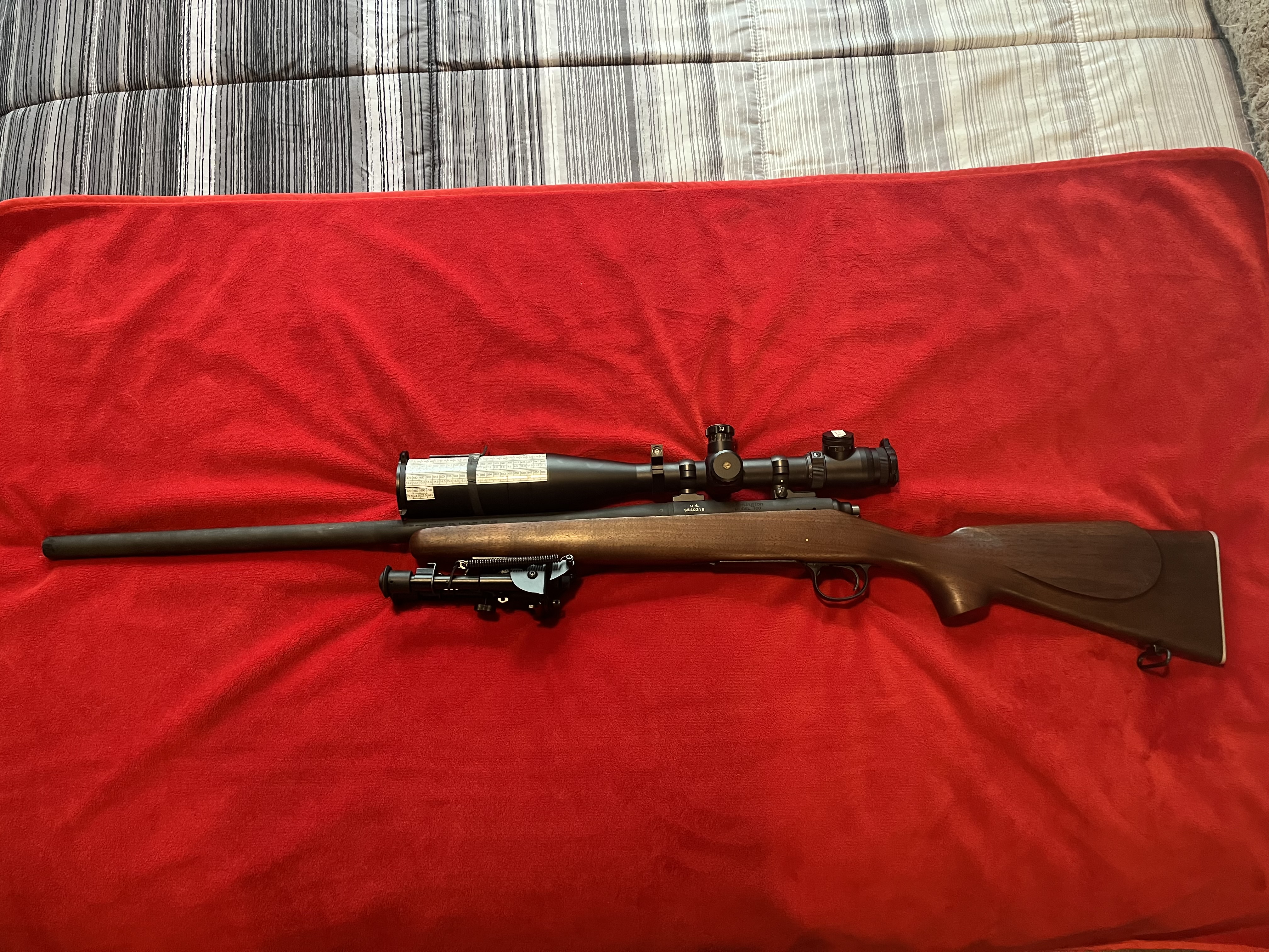 Remington USMC Commemorative M40 — .308 Win w/ 500rds HSM Match Ammo