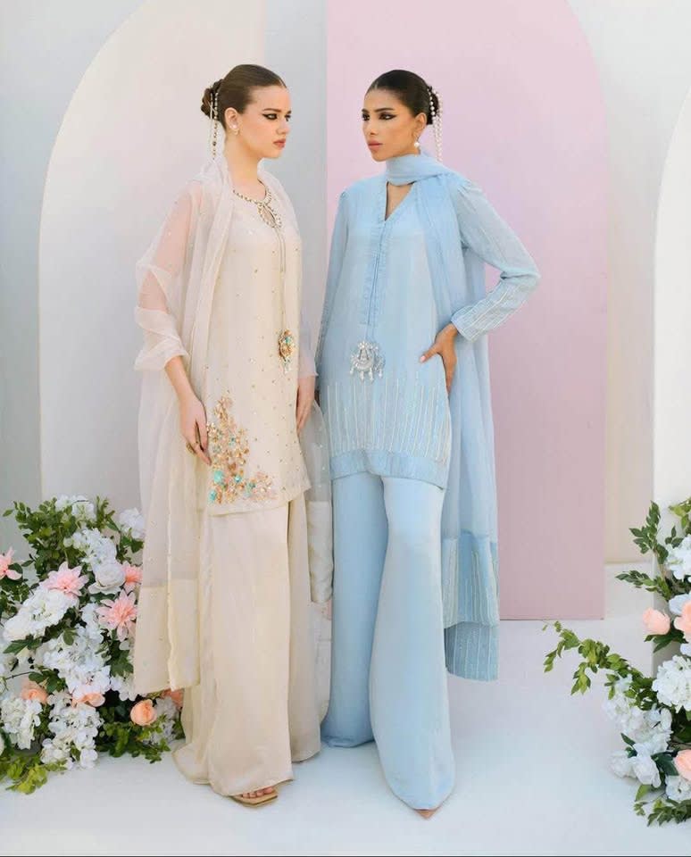 Farshi Salwar Dress with Zardosi