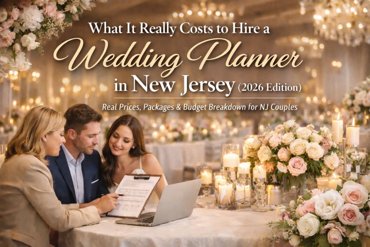 Wedding Planner Cost New Jersey 2026: Full Pricing Guide & Packages