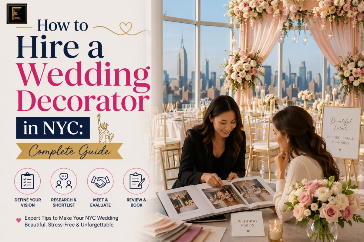 How to Hire a Wedding Decorator in NYC: Complete Guide