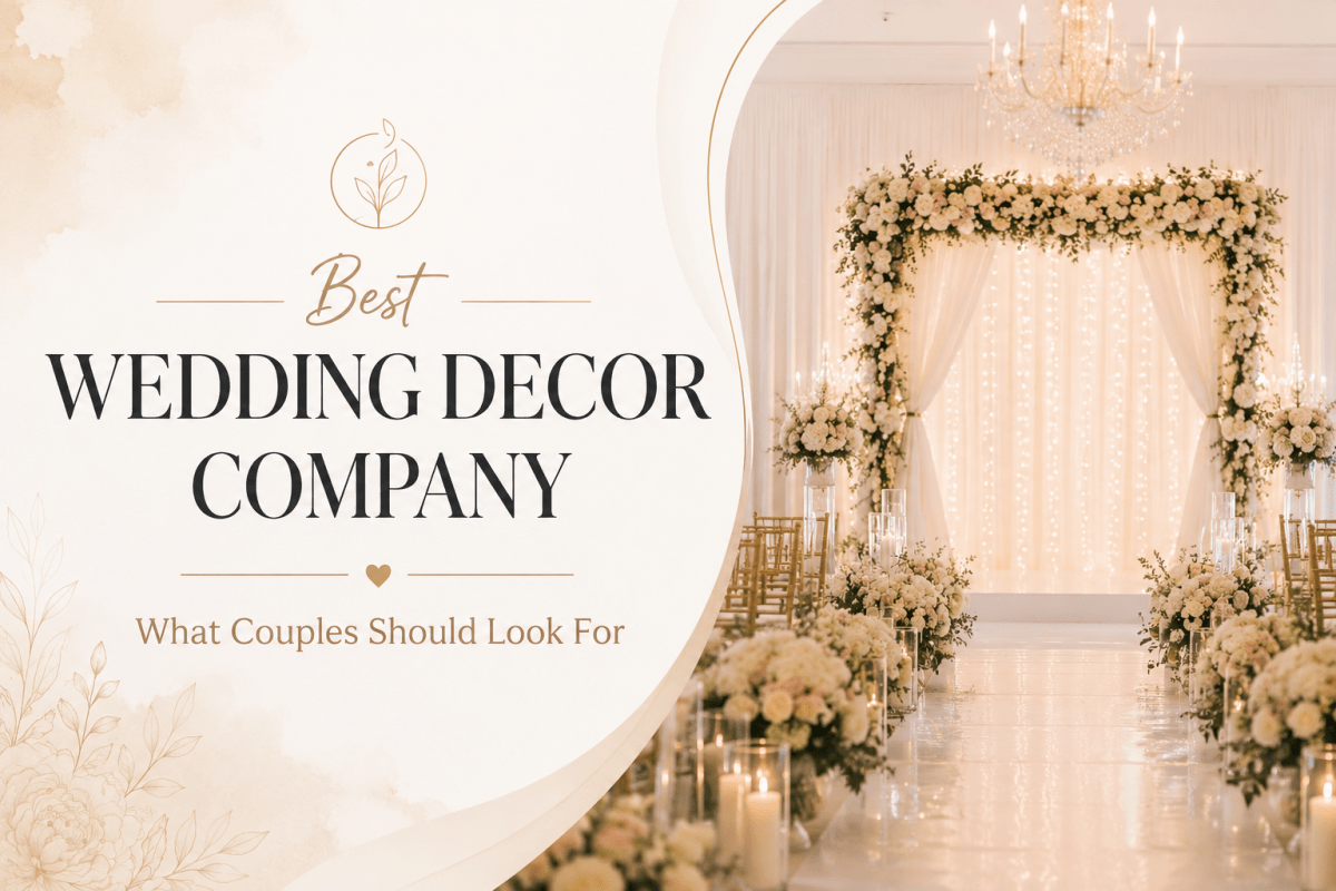 Best Wedding Decor Company in New Jersey: What Couples Should Look For