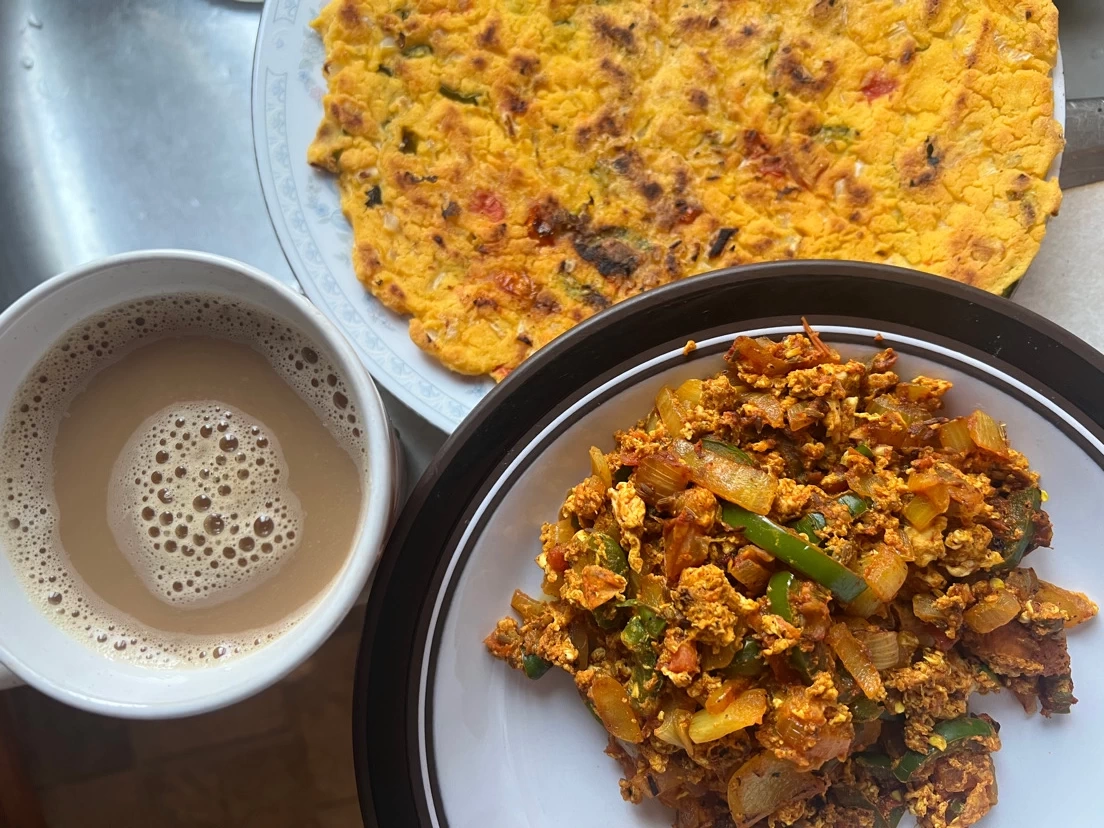 Desi Eggs Recipe - Pakistani Spiced Scrambled Eggs
