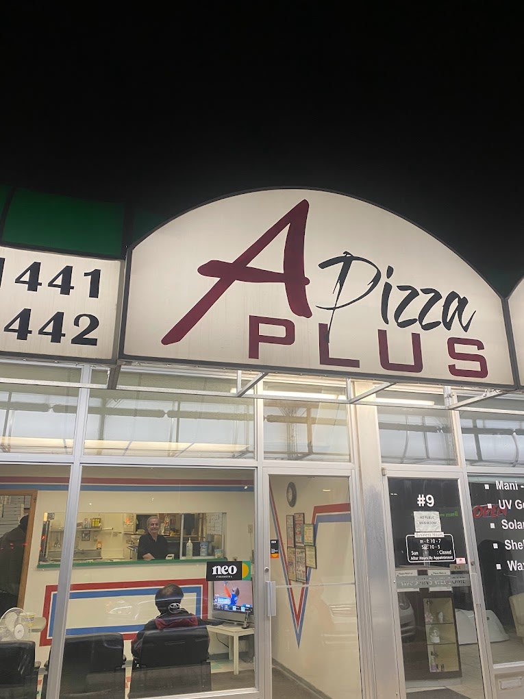 A Pizza Plus Exterior