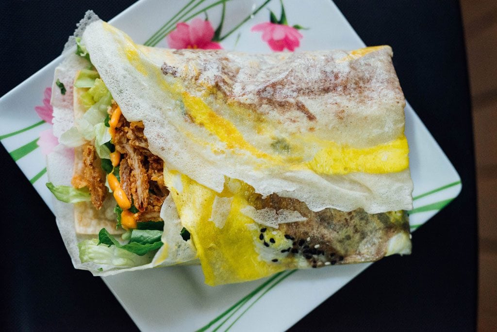 Jianbing from Montreal Chinese Crepes & Dumplings