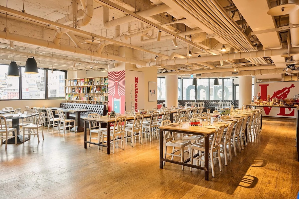 Stunning restaurant area at amba Taipei Ximending in Taipei, Taiwan