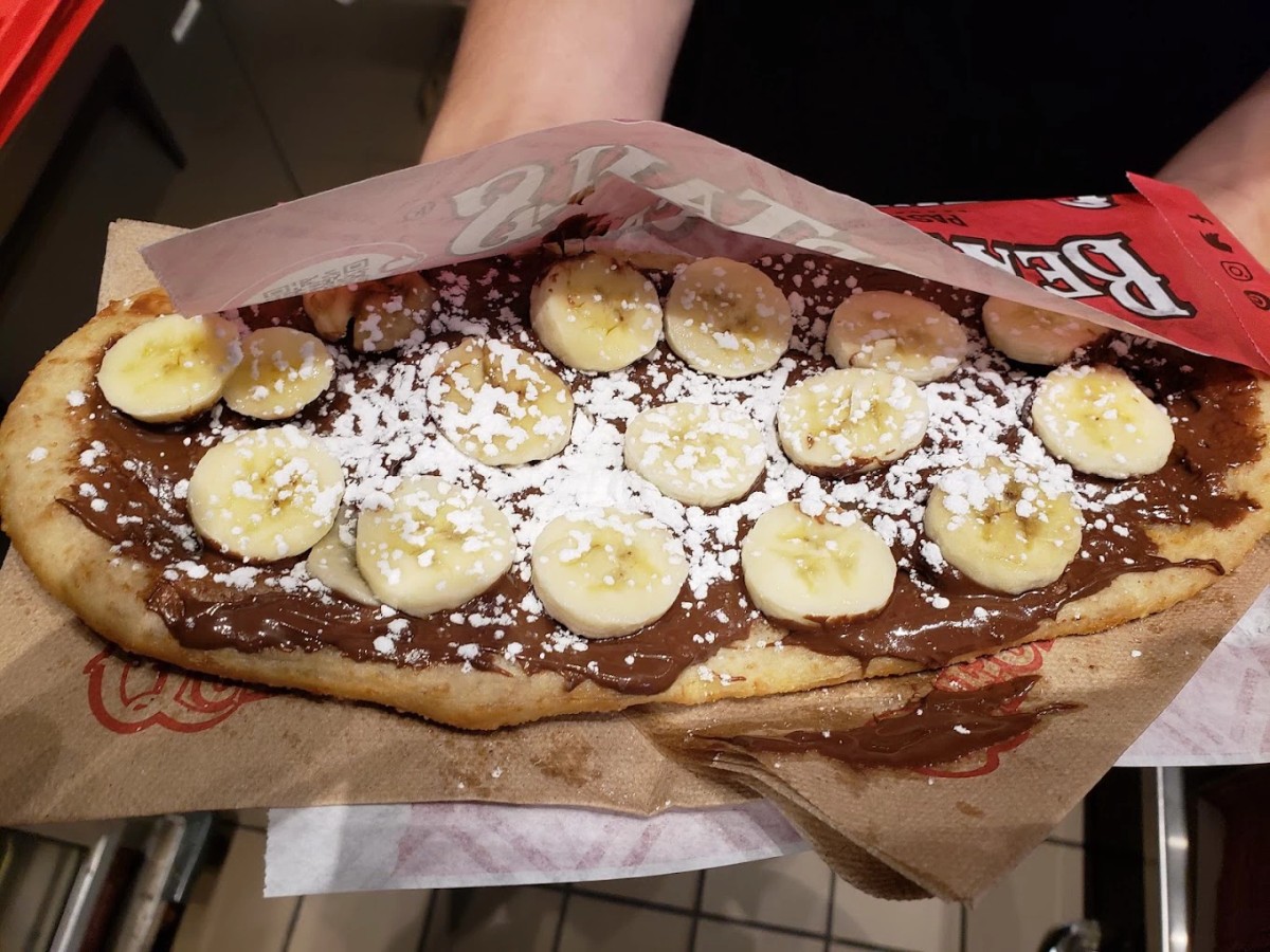 Chocolate banana BeaverTails