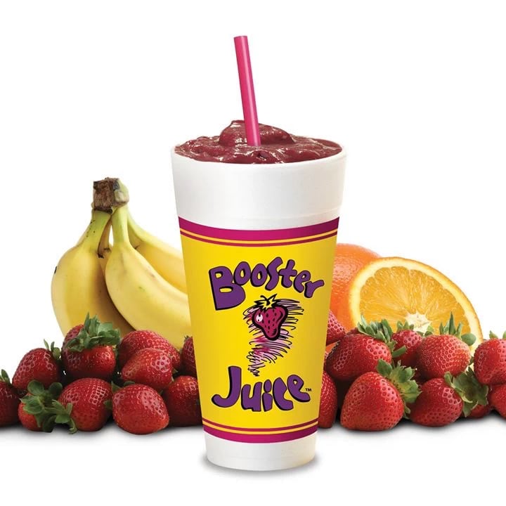 Booster Juice smoothie