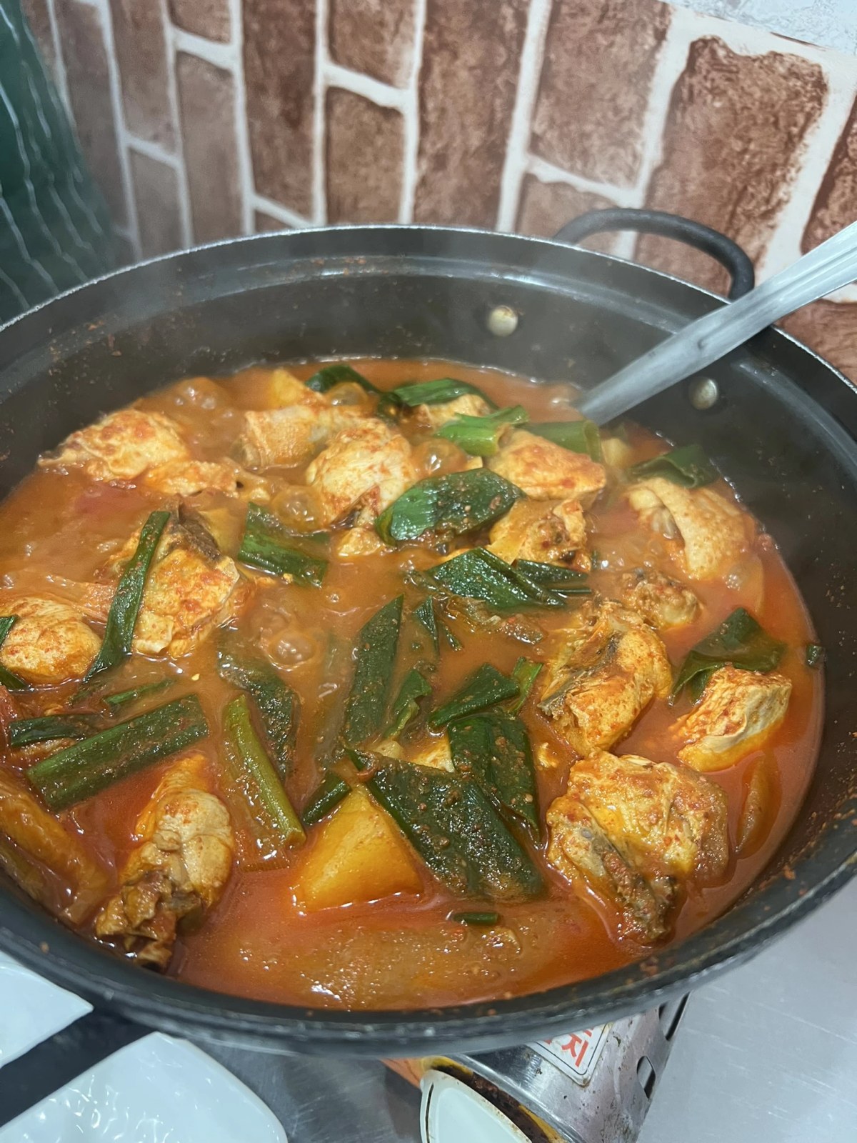 Dakdoritang in Korea