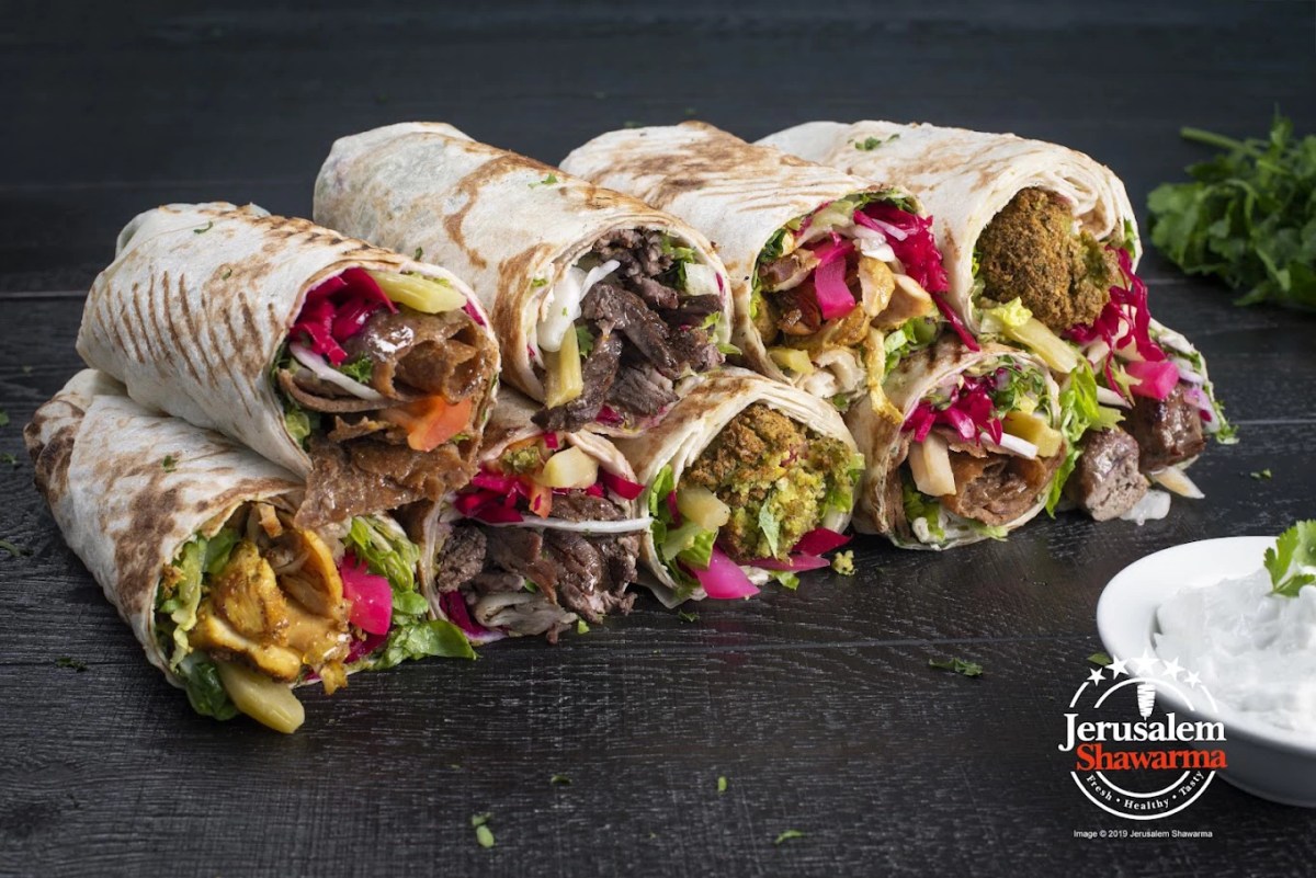 Jerusalem Shawarma wraps