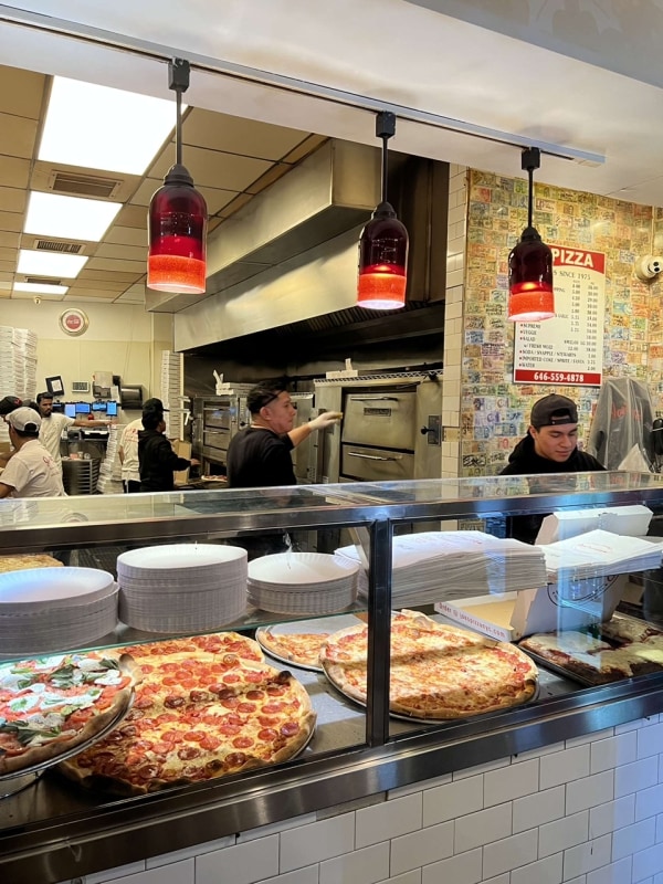 Joe's pizza selection