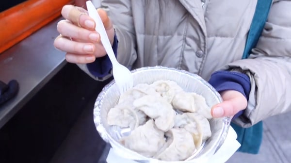 Momos from Momo and Steak Garden