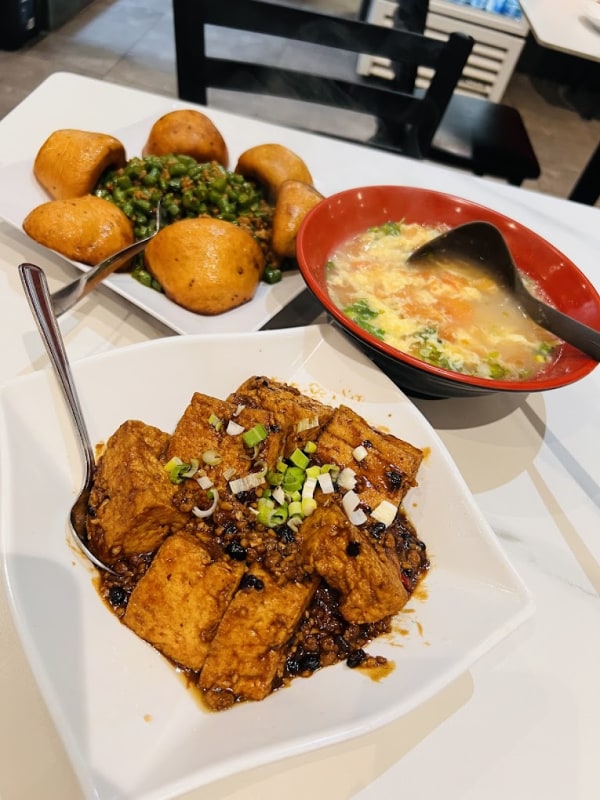 Variety of dishes Chez Chili Montreal